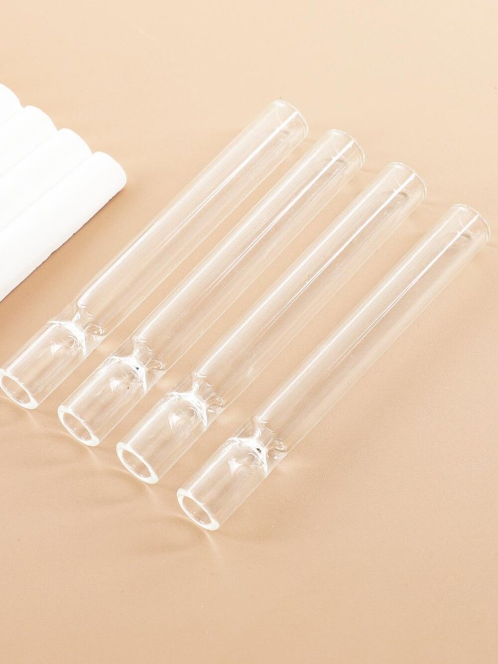 Clear Glass Tube, High Borosilicate Transparent Glass Tubing, Heat Resistant Thi
